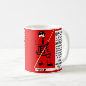 Mug Beefeater, magazine du poster vintage Harper (Devant droit)
