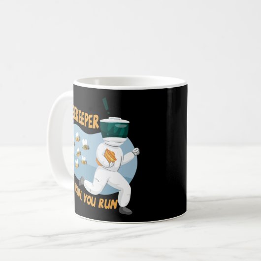 Mug Beekeeper Si Je Cours, Vous Exécutez (Devant gauche)