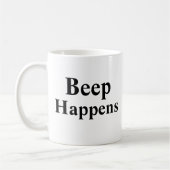 Mug Beep Happens (Gauche)