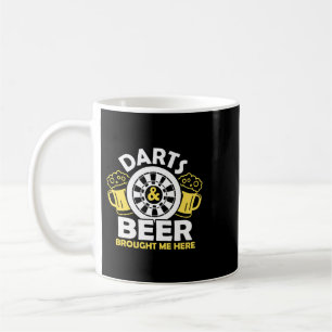 Mug Beer Darts et bière m'ont apporté ici Darts Player