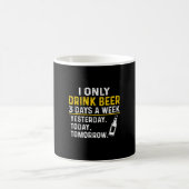 Mug Beer Drinker I Only Drink Beer Birthday (Centre)