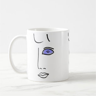Mug Beer glass eyes.