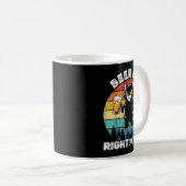 Mug Beer Me Right Meow Funny Cat Drinking Humor  (Devant droit)