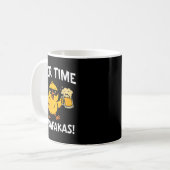 Mug Beer Time Madafakas Funny Meme Duck With Beer Chic (Devant gauche)