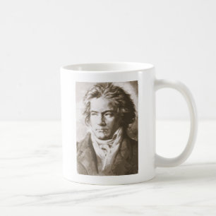 Mug Beethoven À Sepia