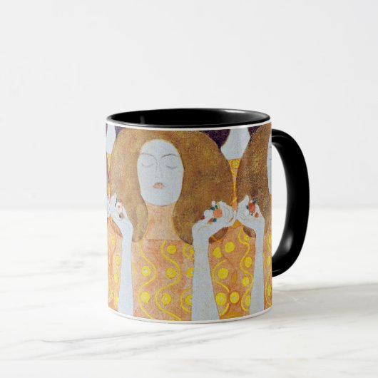 Mug Beethoven Frieze (détail), Gustav Klimt (Devant droit)