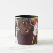 Mug Beethoven Frieze (détail), Gustav Klimt (Centre)