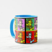 Mug Beethoven pop-art (Devant gauche)