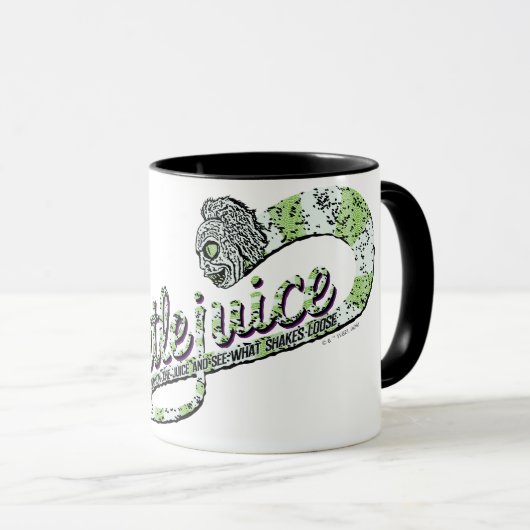 Mug Beetlejus | Allumer le jus (Devant droit)