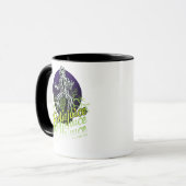 Mug Beetlejus | Assis sur une pierre tombale (Devant gauche)