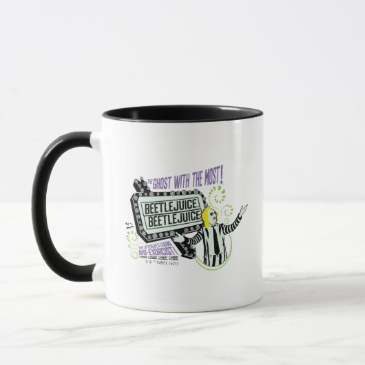Mug Beetlejus | Marquee "Ghost With The Most" (Gauche)