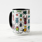Mug Beetons sur blanc (Devant gauche)