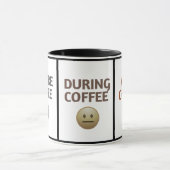 Mug Before During After Coffee Mood Vector Art (Centre)