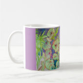 Mug Bégonia et philodendron d'aquarelle (Gauche)