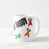 Mug behappycolors (Devant droit)