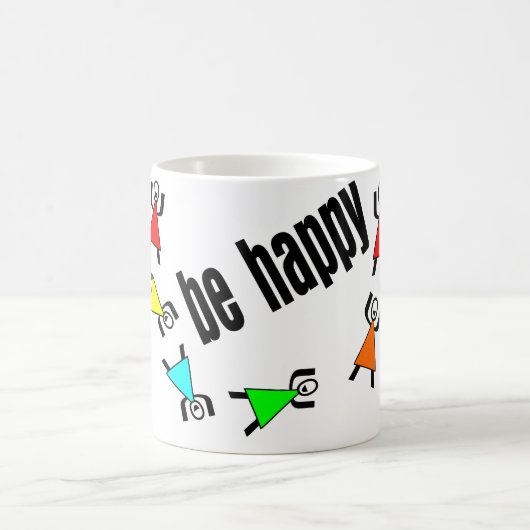 Mug behappycolors (Centre)