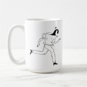 Mug Behind every successful person is a strong cup (Gauche)