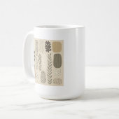 mug beige. (Devant gauche)