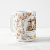 Mug Beige Easter Rabat Nom de famille (Devant gauche)