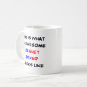 Mug beignet baker, génial (Devant gauche)