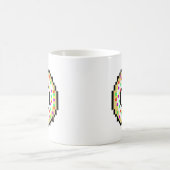 Mug Beignet de 8 bits (Centre)
