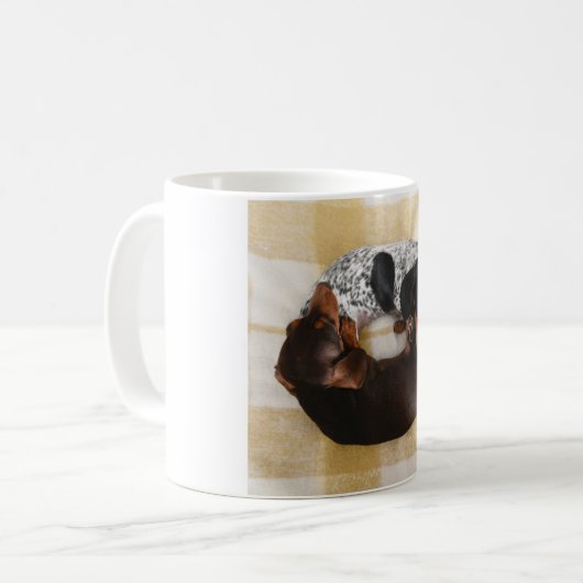 Mug Beignet de teckel (Devant gauche)