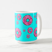 Mug beignets de crème rose (Devant droit)