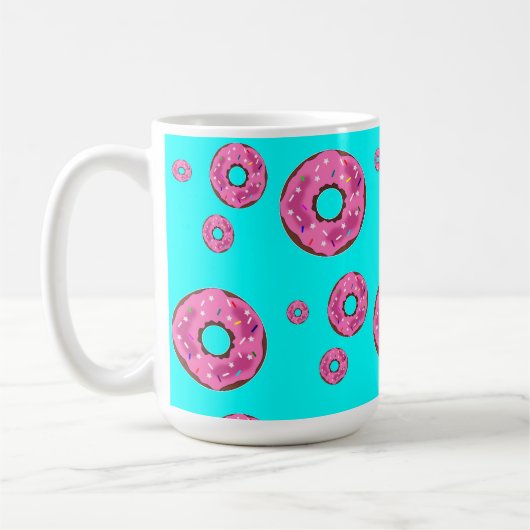 Mug beignets de crème rose (Gauche)