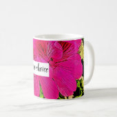 Mug Being happy is your choice blooming flower (Devant droit)
