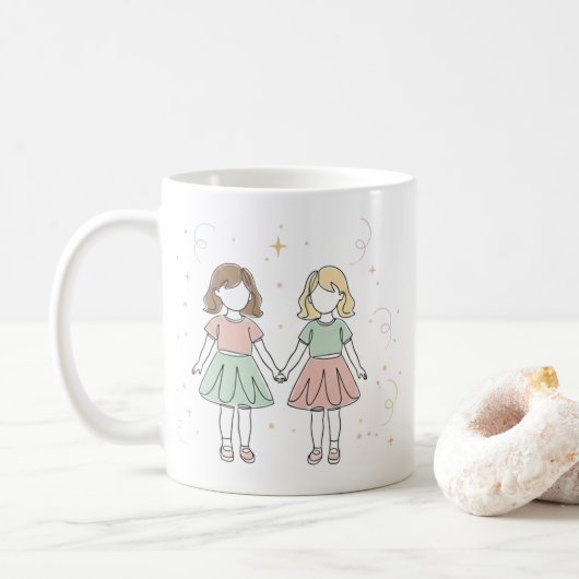 Mug Being my sister is really the only gift you need (Avec donut)