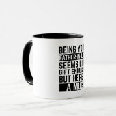 Mug Being Your Father-in-law Seems Like Gift Enough (Devant gauche)