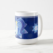 Mug Beings paradisiaques Angel Folk Art CADEAU BUREAU (Devant droit)