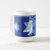 Mug Beings paradisiaques Angel Folk Art CADEAU BUREAU (Devant gauche)
