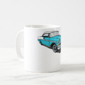 Mug Bel Air de Chevy - bleu (Devant gauche)