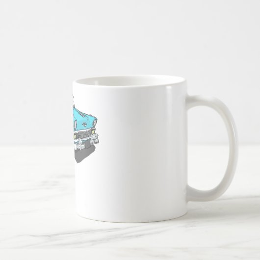 Mug Bel Air de Chevy - bleu (Droite)