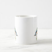 Mug Bel Oiseau Aquarelle (Centre)