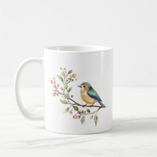 Mug Bel Oiseau Aquarelle