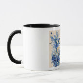 Mug Bel oiseau bleu (Gauche)
