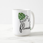 Mug Beleaf (Croire) & Flourish (Devant droit)
