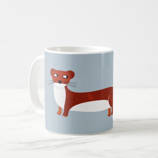 Mug Belette mignonne (Devant gauche)