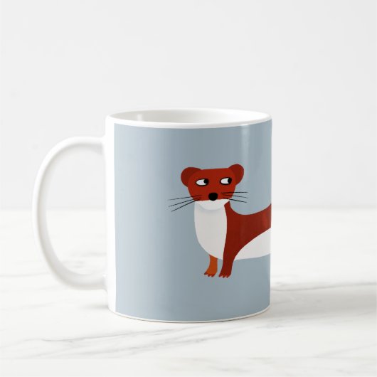 Mug Belette mignonne (Gauche)
