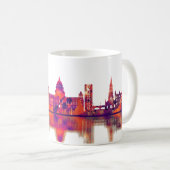 Mug Belfast Northern Ireland Skyline (Devant droit)
