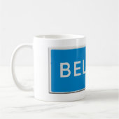Mug Belfast road sign (Gauche)
