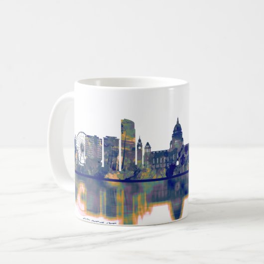 Mug Belfast Skyline (Devant gauche)