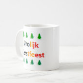 Mug belge joyeux noël (Devant gauche)