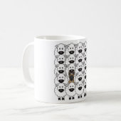 Mug Belge Malinois chez les moutons (Devant gauche)