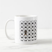 Mug Belge Malinois chez les moutons (Gauche)