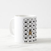 Mug Belge Tervuren chez les moutons (Devant gauche)