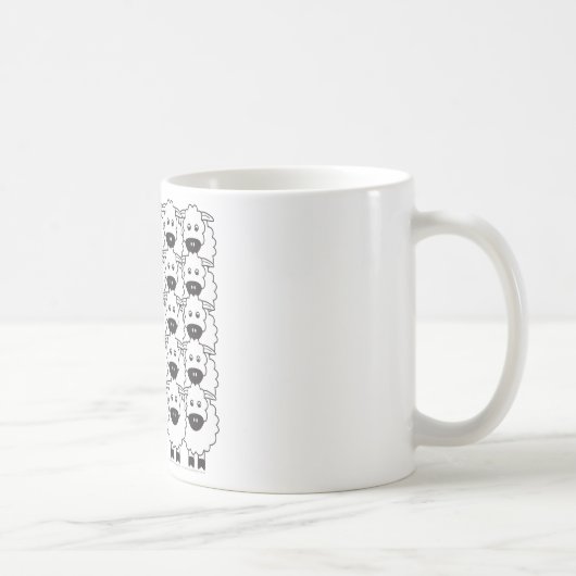 Mug Belge Tervuren chez les moutons (Droite)