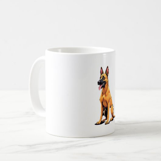 Mug Belgian Malinois (3) (Devant gauche)
